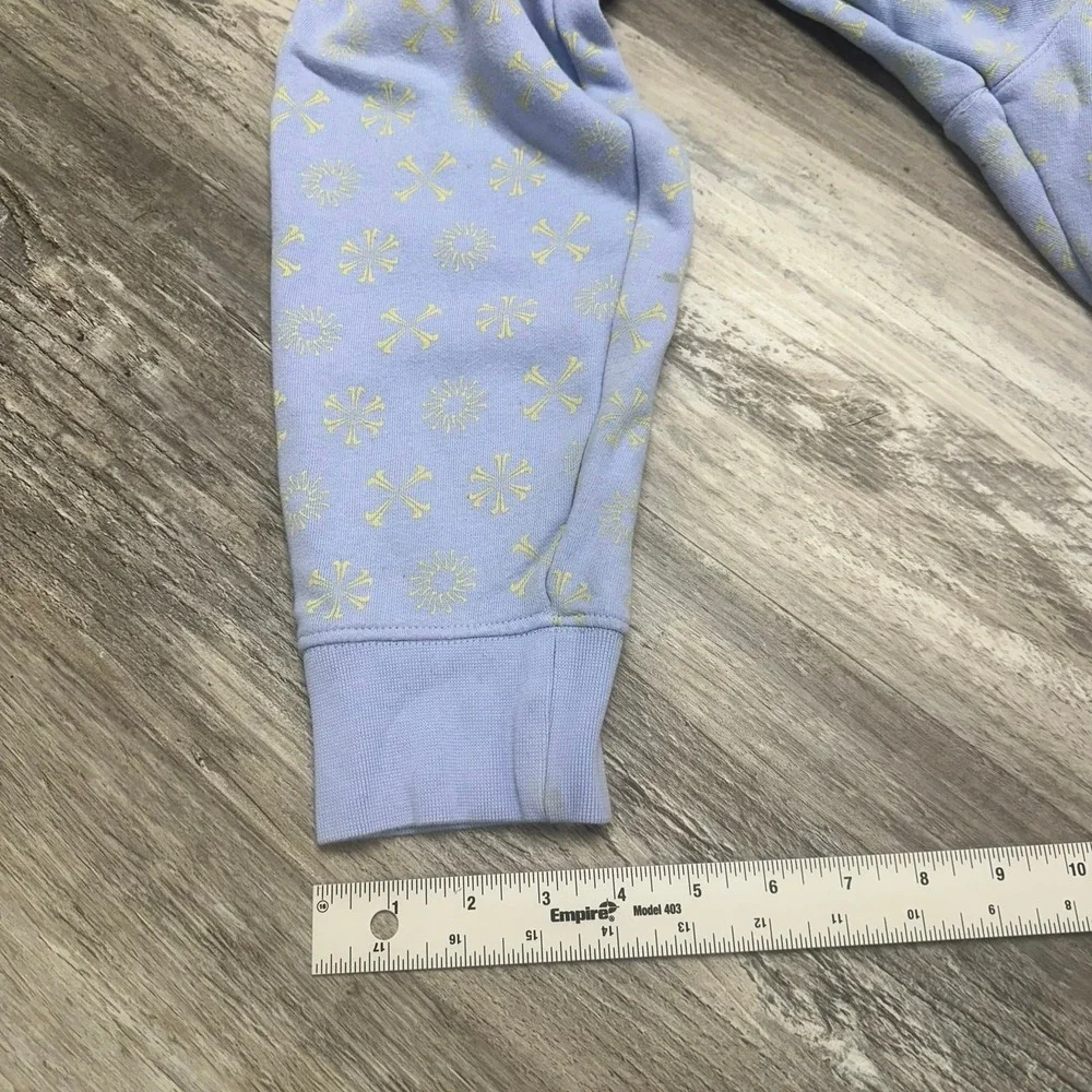 Nike Joggers‎ Baby Blue Yellow Sun AOP Women's XS Sporty Athleisure Sweatpants